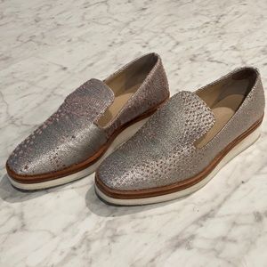 Free People brocade loafers